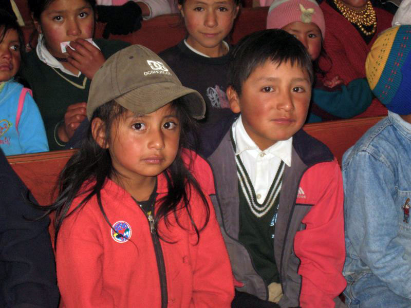 Beautiful faces at Betania church