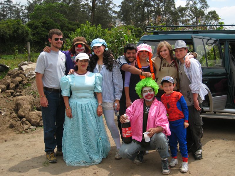 Some of the team at La Victoria