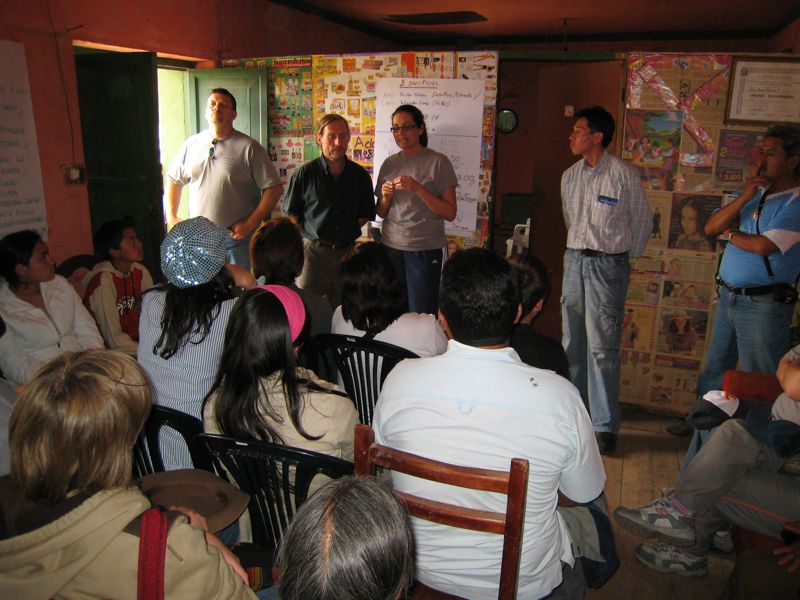 Rebecca gives her testimony through Luis