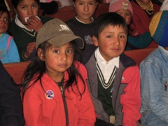 Beautiful faces at Betania church