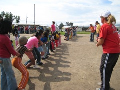 Tug of war at 
