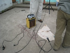 Wires everywhere!